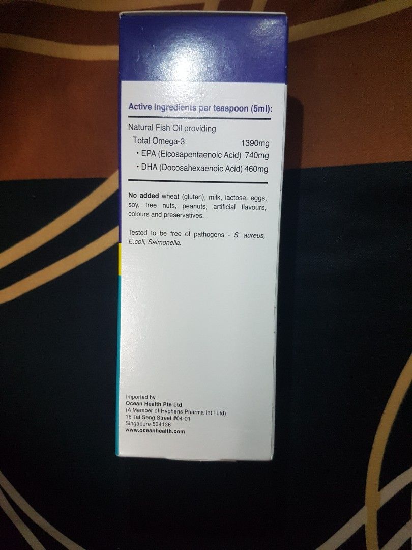 High Strength Omega 3 Liquid 150 ML, Health & Nutrition, Health