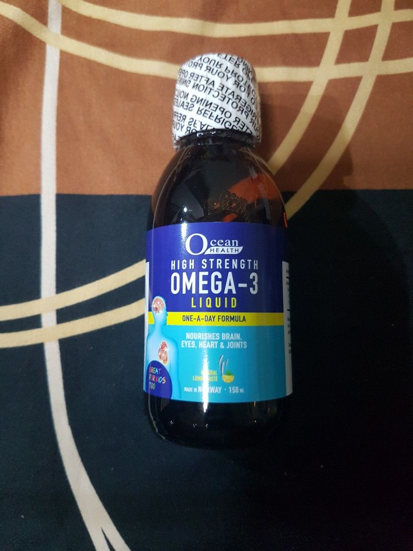 High Strength Omega 3 Liquid 150 ML, Health & Nutrition, Health