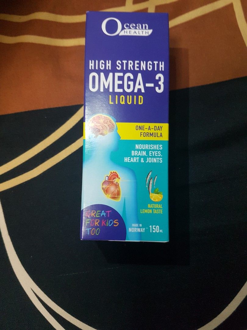 High Strength Omega 3 Liquid 150 ML, Health & Nutrition, Health