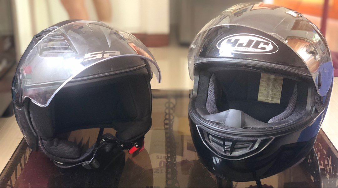 HJC CS-15 and LS2 Airflow (sold as pack) on Carousell