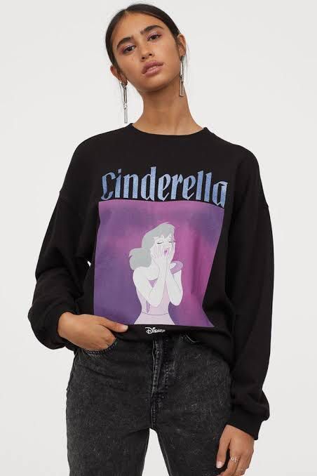 H M Cinderella Sweatshirt