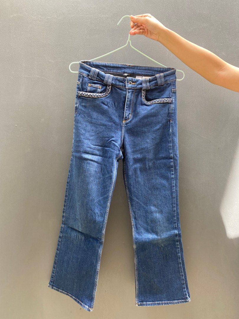 H&M Divided Flare Jeans Celana Jeans, Fesyen Wanita, Pakaian