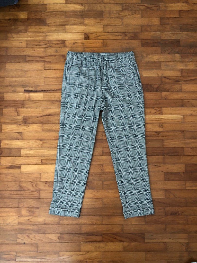H&m slim fit joggers sales