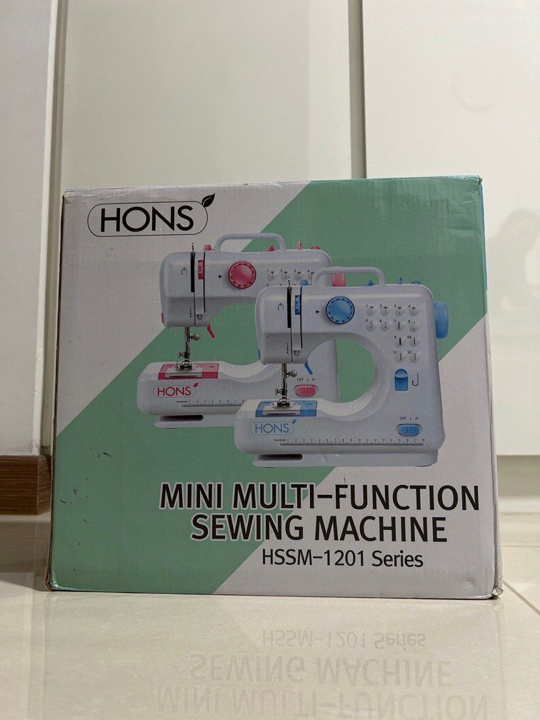 HONS mini multi-function sewing machine (Category: Other Home Appliances) located in Singapore. Submitted by izwvni (Listing ID 1224101486, Image 1). Description: Helping to sell on behalf ☺️ Slight nego allowed! Thank you.