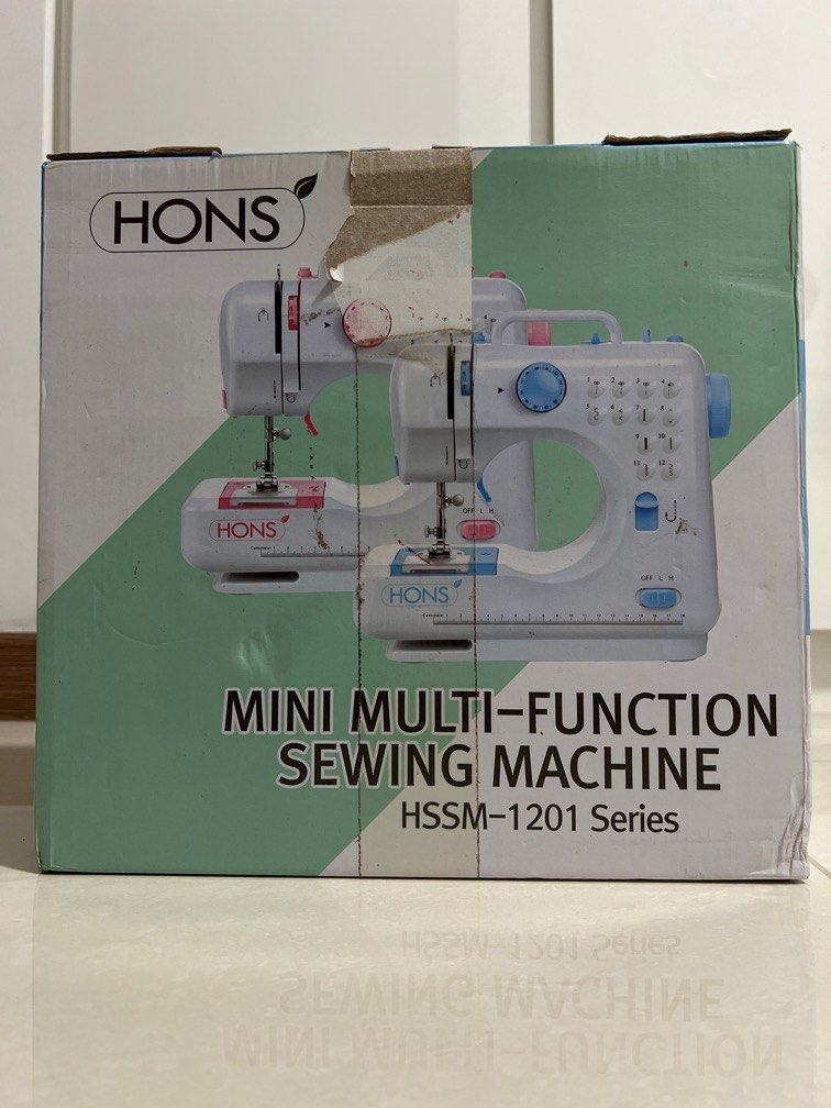 HONS mini multi-function sewing machine (Category: Other Home Appliances) located in Singapore. Submitted by izwvni (Listing ID 1224101486, Image 2). Description: Helping to sell on behalf ☺️ Slight nego allowed! Thank you.