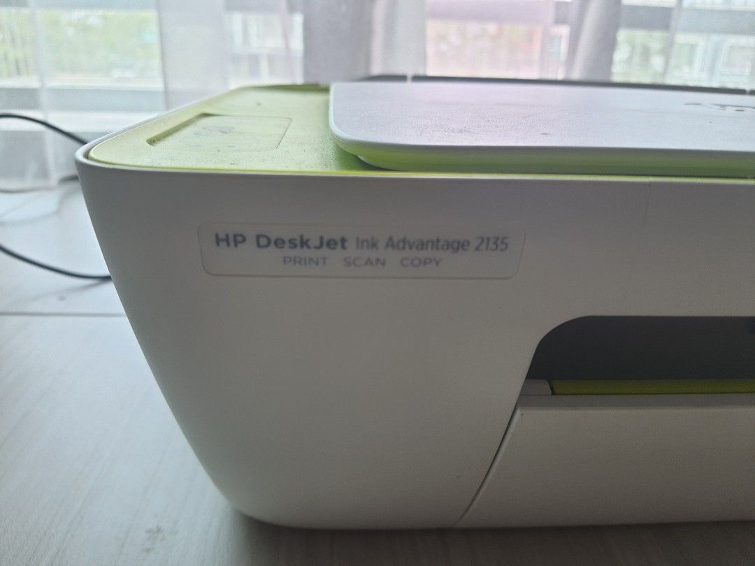 HP DeskJet Ink Advantage 2135 malfunction unit, Computers & Tech ...
