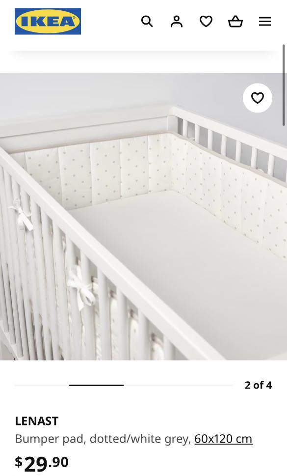 Ikea bed bumper online