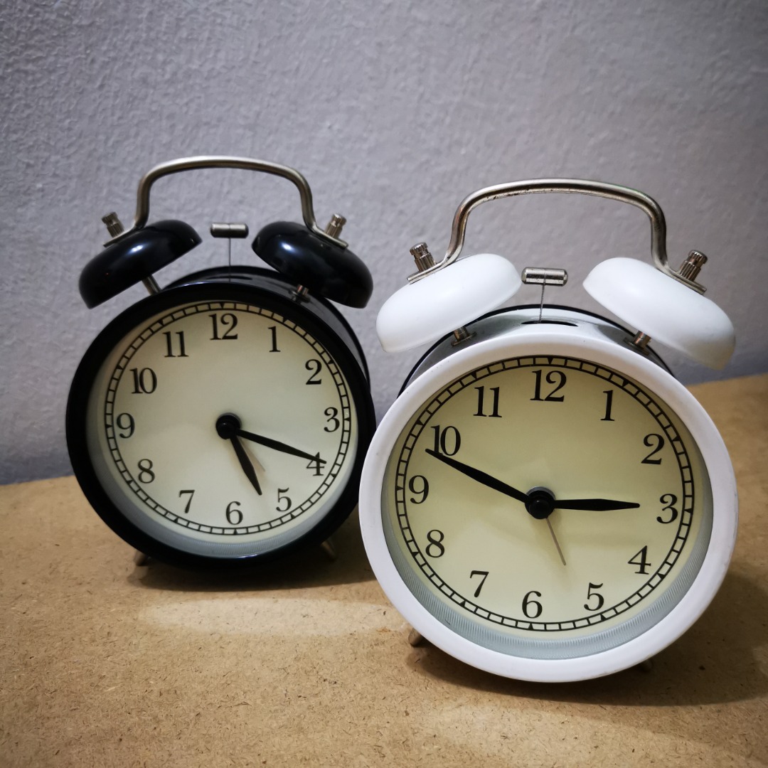 IKEA DEKAD Classic Look Analog Alarm Clock, Furniture & Home Living