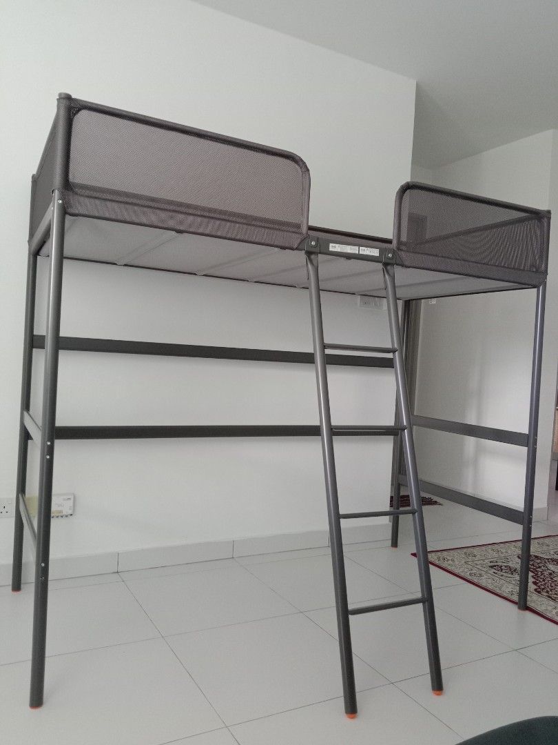 Ikea Tuffing Loft Bed Frame Kuching, Furniture & Home Living