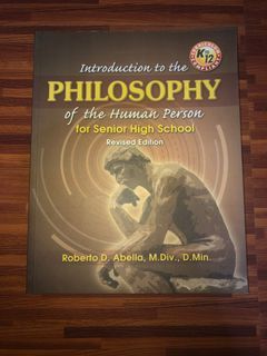 Introduction to the Philosophy of the Human Person by Abella