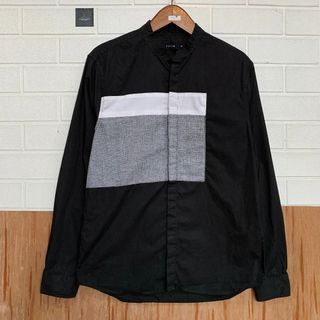 Kemeja Ugiz Stand Collar