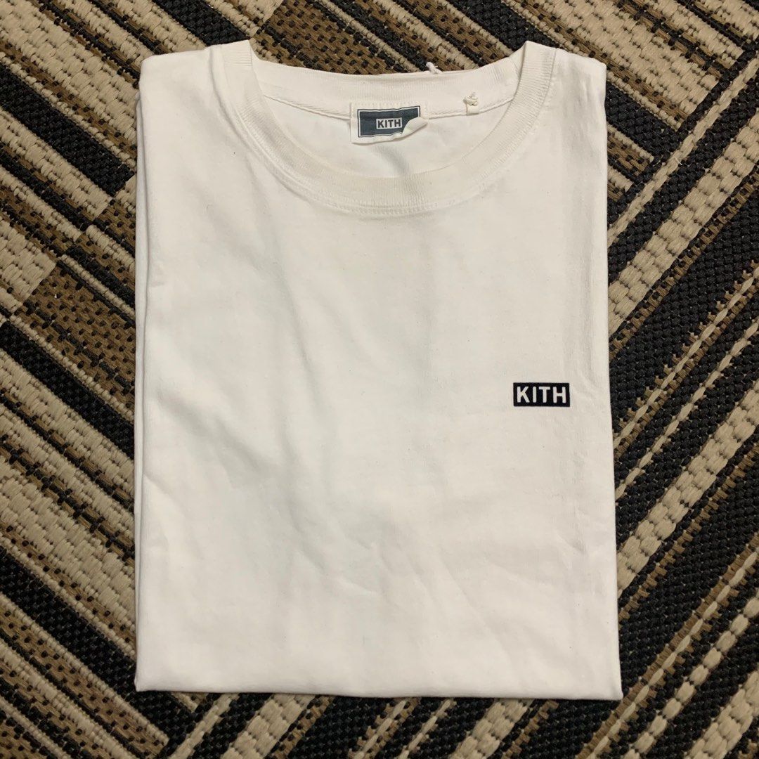 Kith small hot sale box logo tee