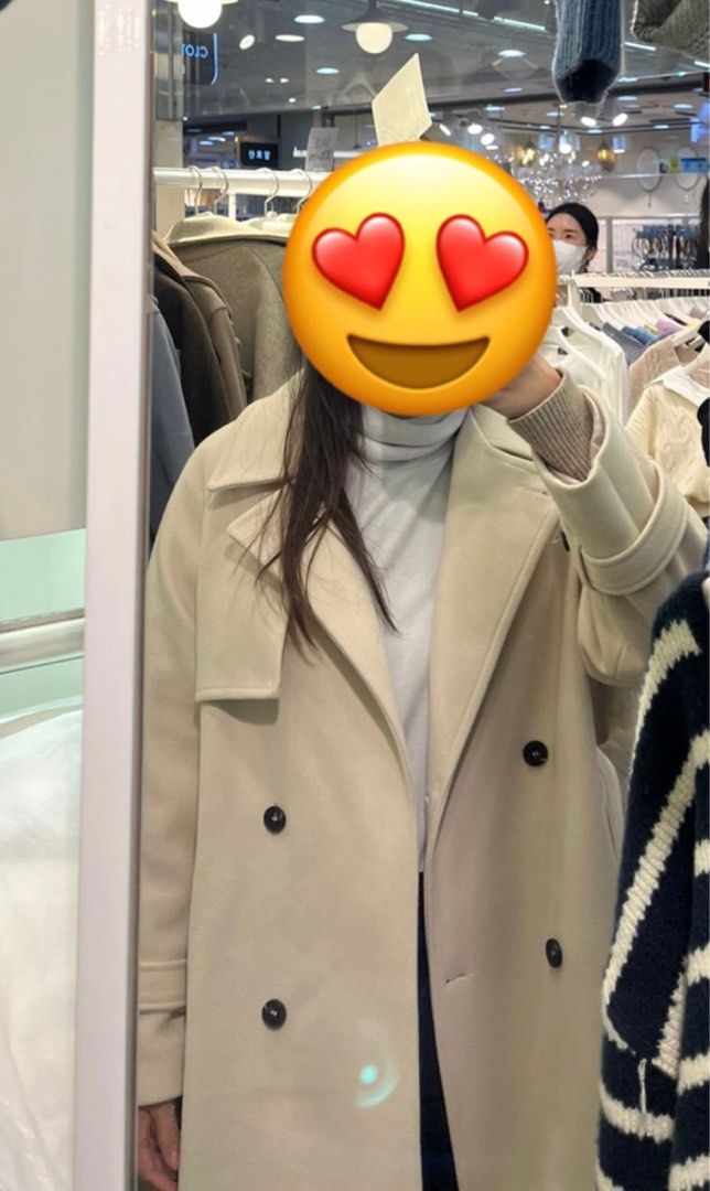 Korean oversized outlet coat