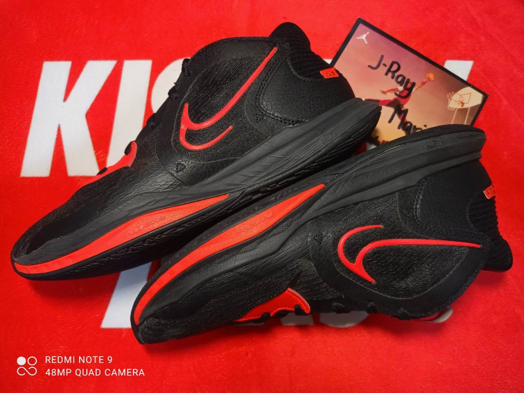 kyrie low on court