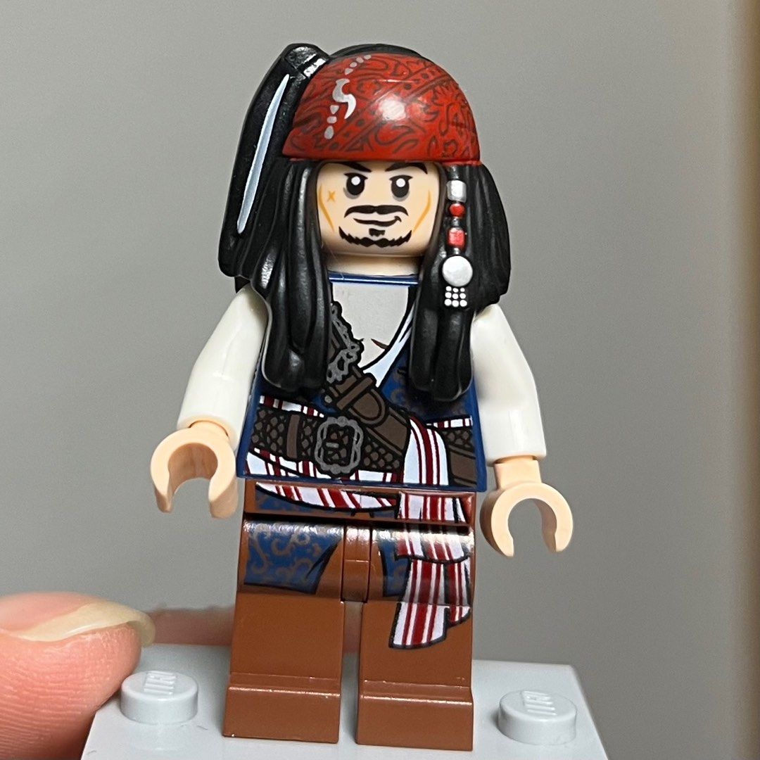 Lego Captain Jack Sparrow poc035 71042 Pirates of the Caribbean