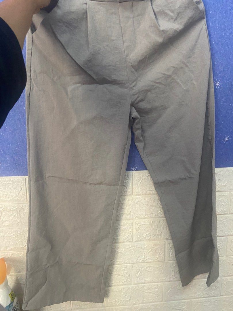 Baggy pants light sales grey
