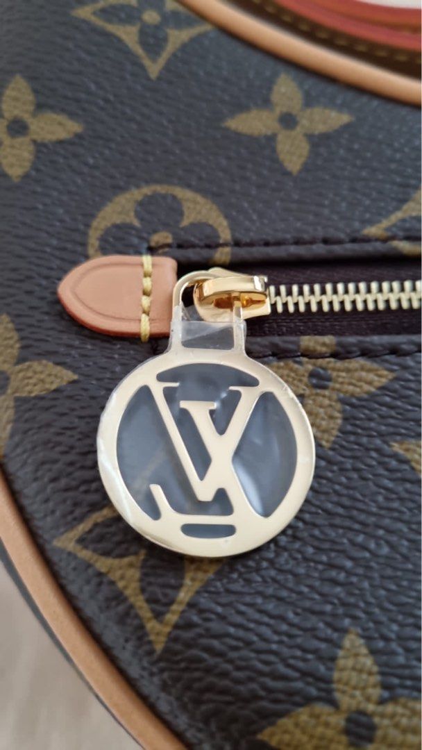 LOUIS VUITTON LOOP BAG (M81098) MONOGRAM EBENE, WITH CHAIN, STRAP, DUST  COVER & BOX, Luxury, Bags & Wallets on Carousell