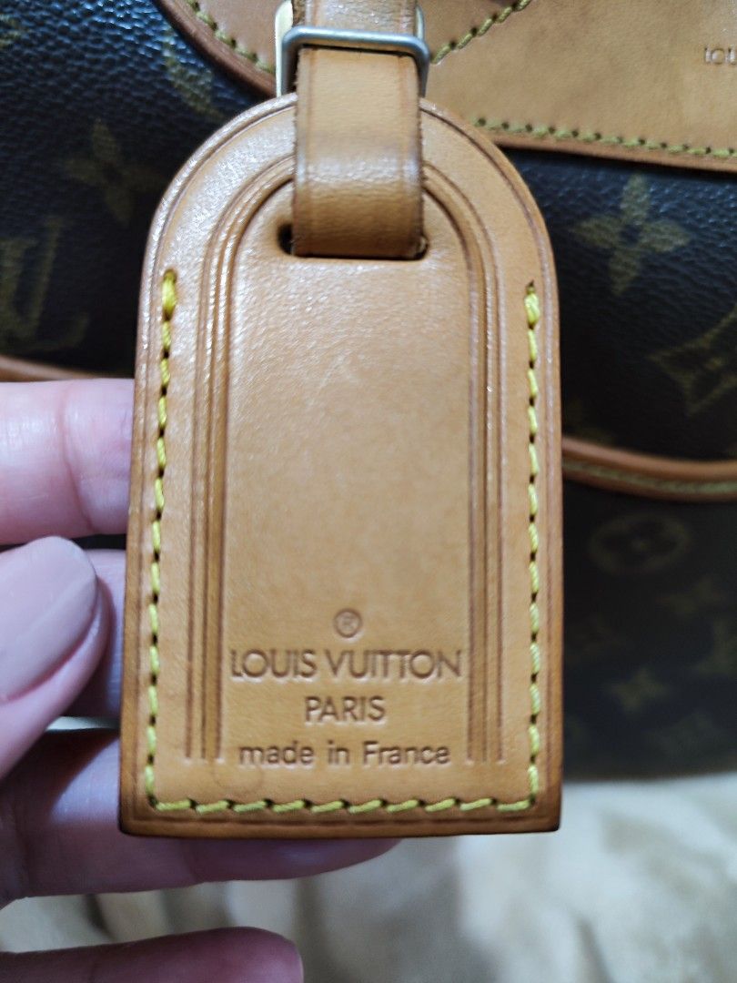 Louis Vuitton Damier Ebene Deauville. Made in France. Date code: MB0072,  Luxury, Bags & Wallets on Carousell