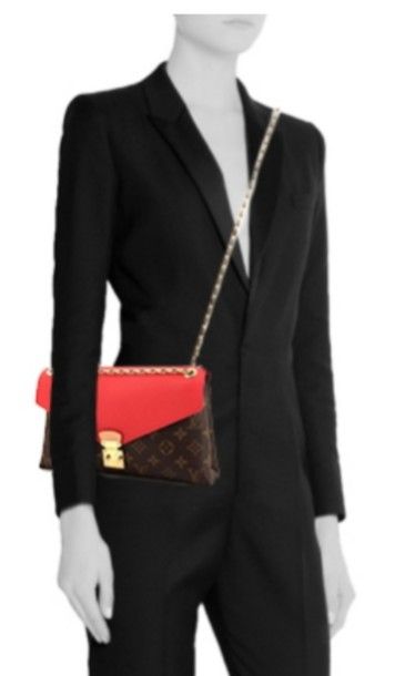 Sold at Auction: A Louis Vuitton Monogram Pallas Chain Shoulder Bag