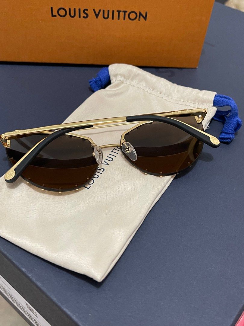 Auth Rare Vintage LOUIS VUITTON Saks Fifth Monogram LV Glasses Eyeglass  Case FC