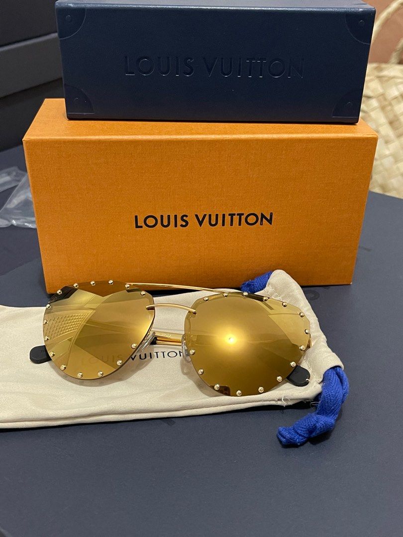 Auth Rare Vintage LOUIS VUITTON Saks Fifth Monogram LV Glasses