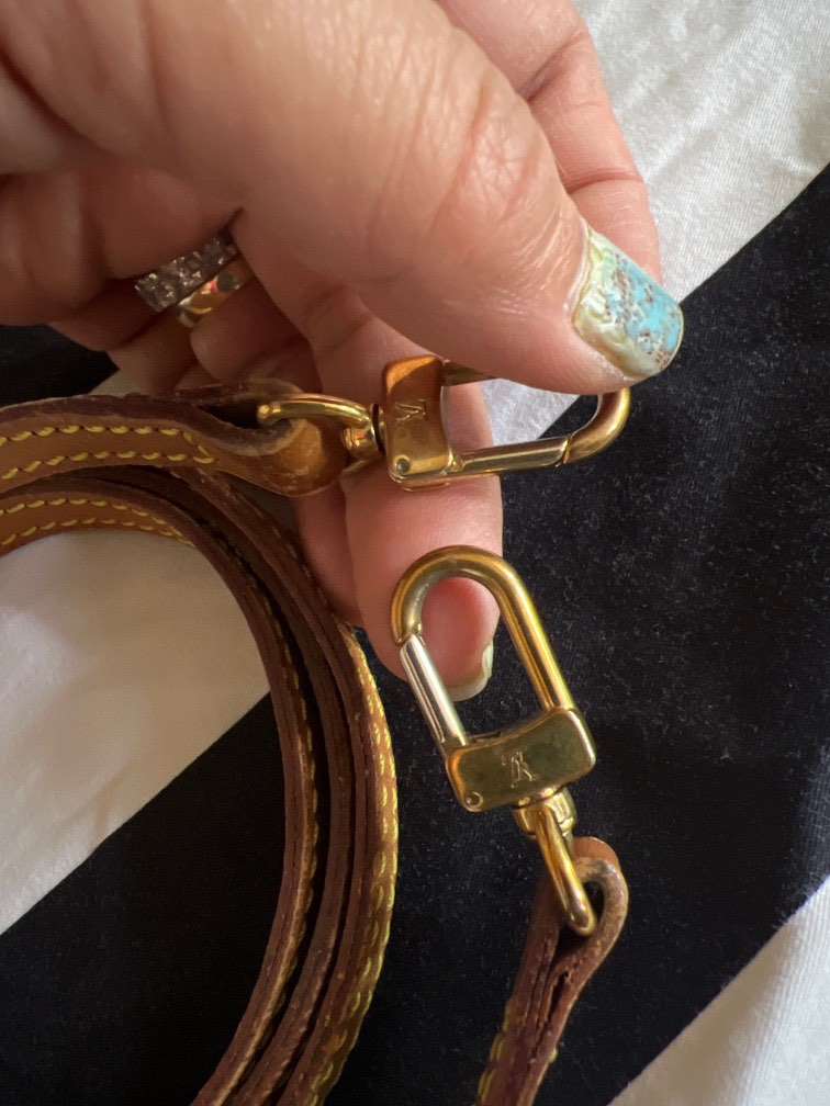 Louis vuitton hotsell strap replacement cost