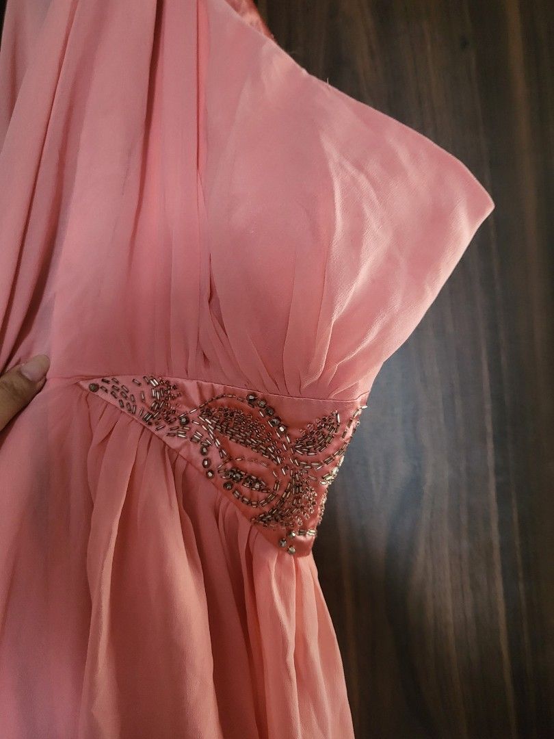 Lipsy peach dress cheap