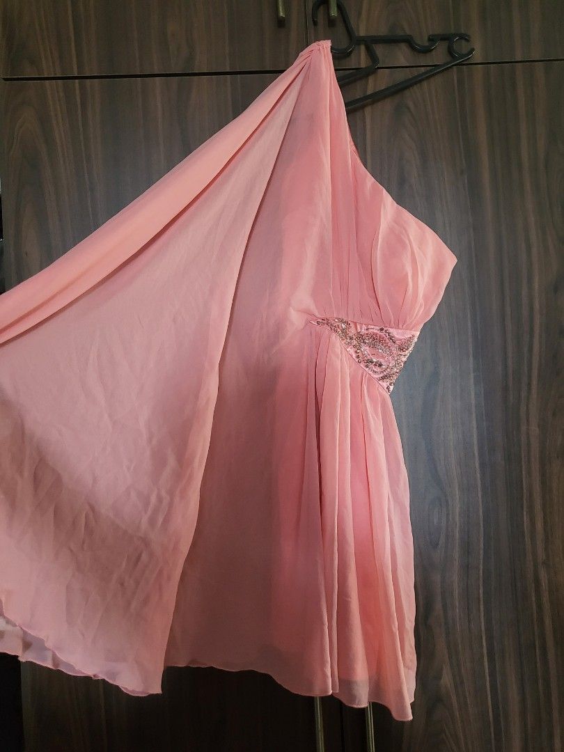 Lipsy deals peach dress