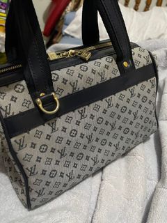 Louis Vuitton Black Monogram Canvas Mini Lin Cabas Mary Kate Tote, Lot  #79031