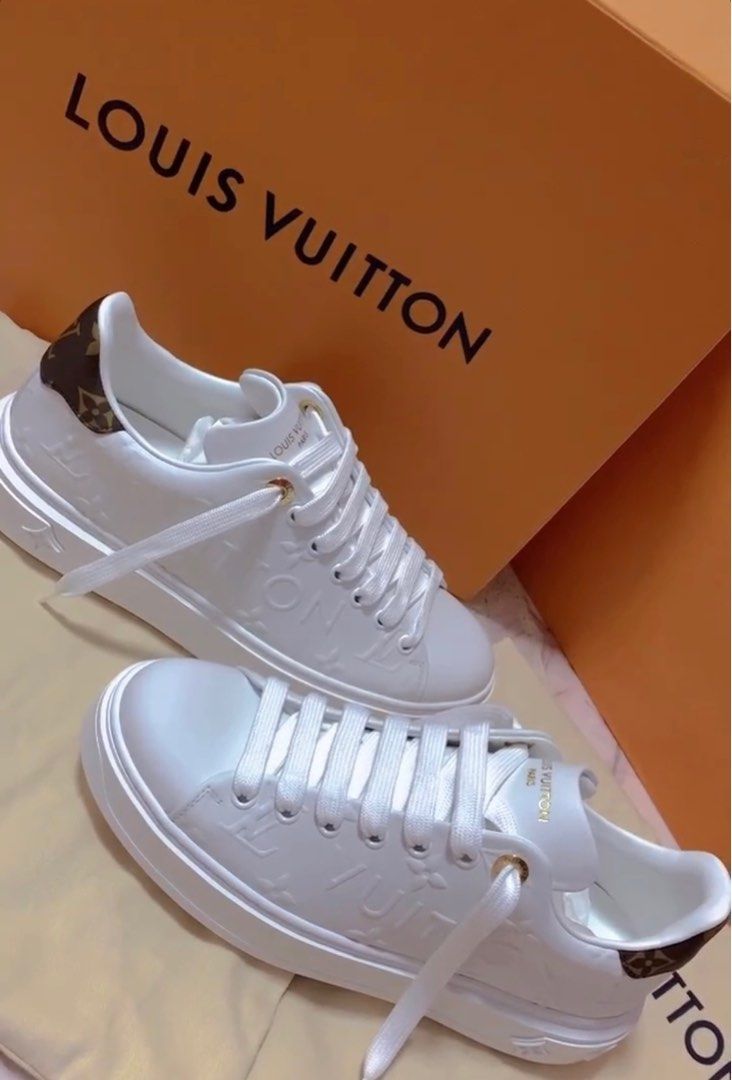LOUIS VUITTON LV TIME OUT SNEAKERS SIZE 36.5, Women's Fashion, Footwear,  Sneakers on Carousell