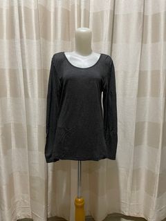 MANSET/KAOS LENGAN PANJANG ABU LIRIS #MANSET #BAJUMURAH
