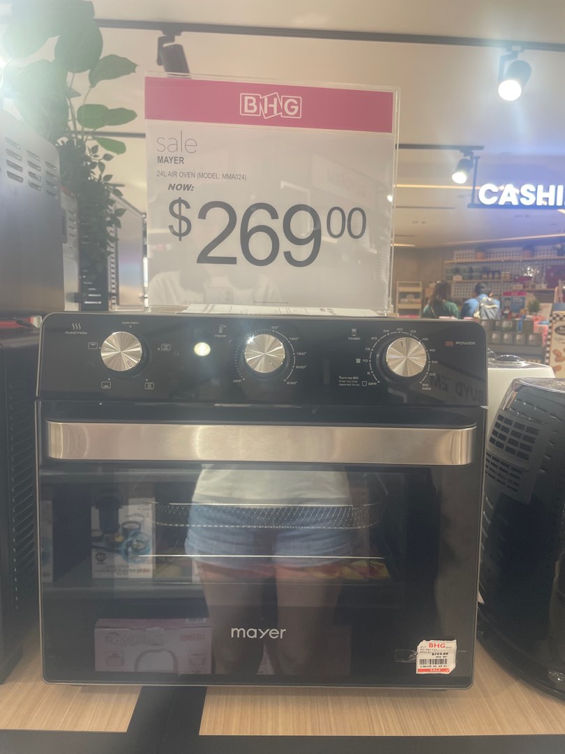 Mayer Air Fryer Oven Model MMAO24, TV & Home Appliances, Kitchen