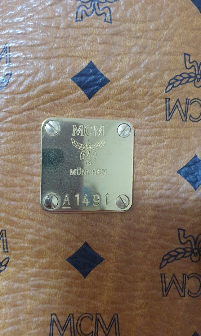 Mcm bag clearance serial number