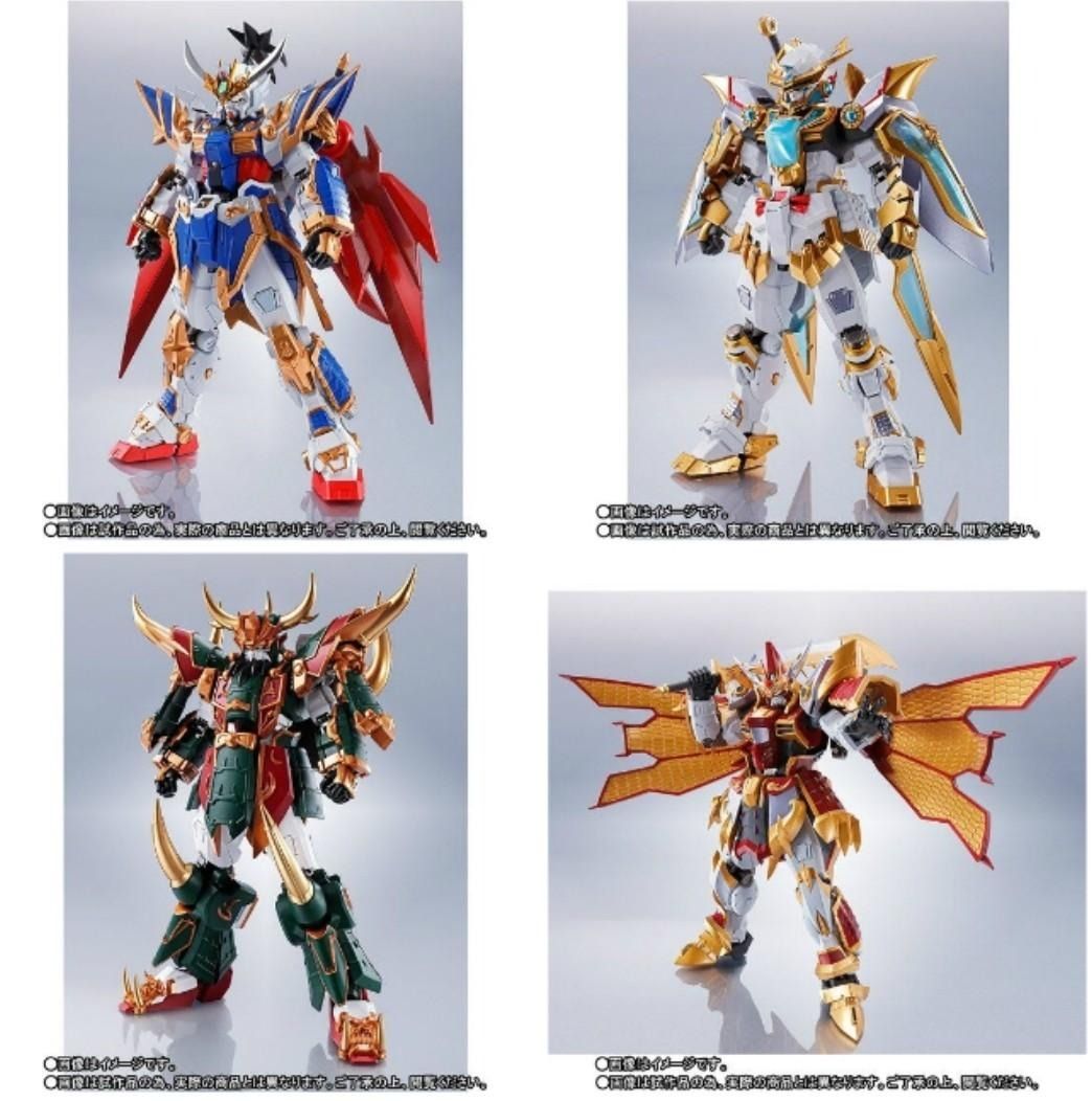 L ROBOT魂 、劉備、孫権、関羽、曹操4体セット販売！ 抽選販売】METAL ROBOT魂 ＜SIDE MS＞ 関羽ガンダム（リアル