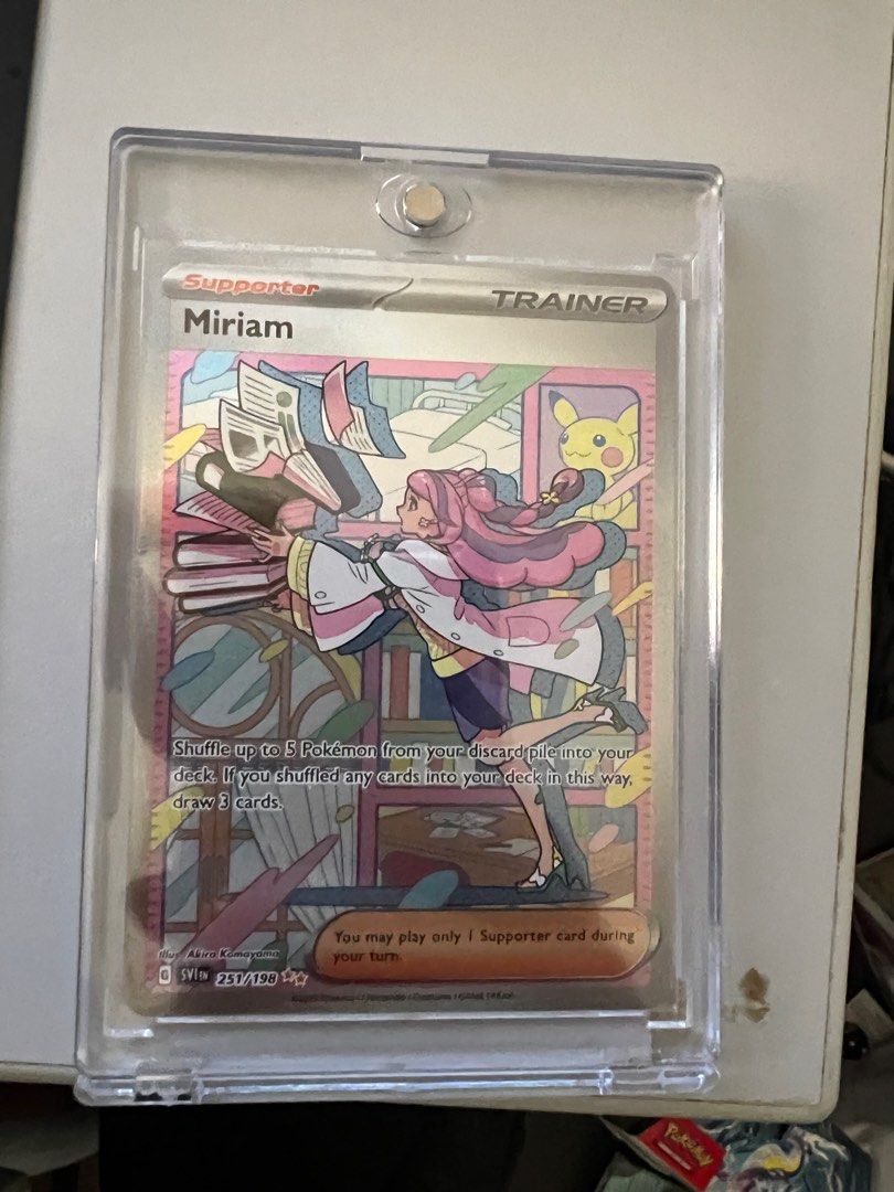 Miriam Alternate art pokemon tcg, Hobbies & Toys, Toys & Games on