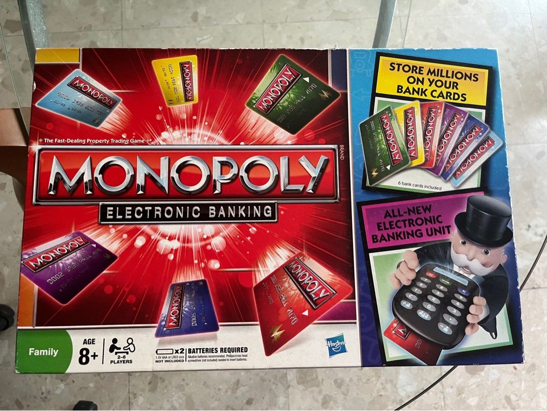 Monopoly Electronic Banking, Hobbies & Toys, Toys & Games on Carousell