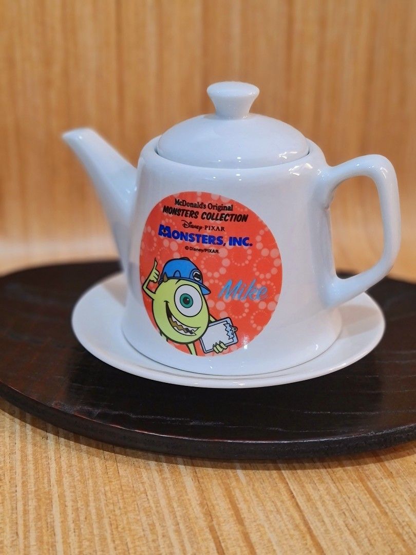 Monster Inc Teapot (Category: Coffee & Tea Tableware) located in Rizal. Submitted by missytin (Listing ID 1224120014, Image 1). Description: teapot with free ceramic coaster.
