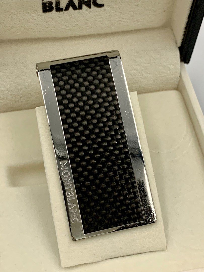 Montblanc  Money Clip with Carbon Inlay