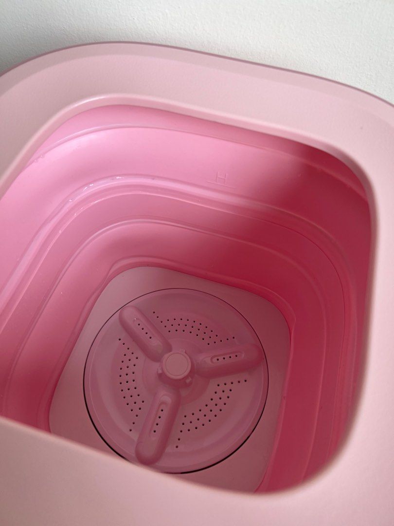 MOYU mini portable washing machine with dryer function, TV & Home