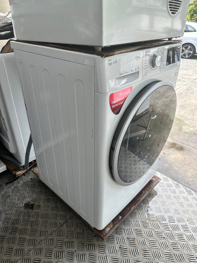 MUST BUY! LG 7.5KG FrontLoader Washing Machine FC1475S4W1, TV & Home