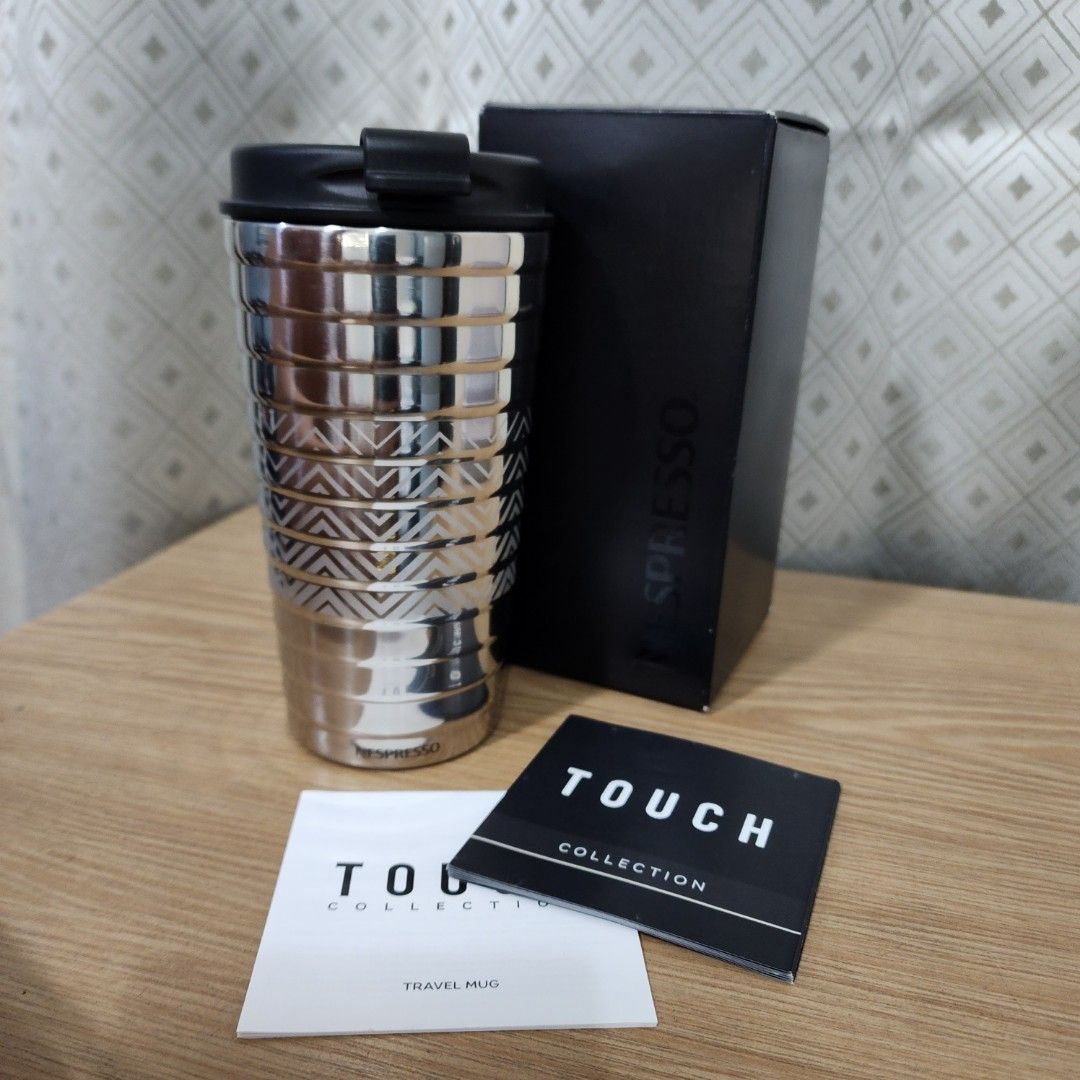 Buy Nespresso Touch Travel Mug , Black Tumbler Stainless Steel