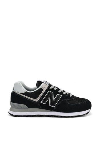 New Balance 574 Black, Women's Fashion, Footwear, Sneakers on Carousell