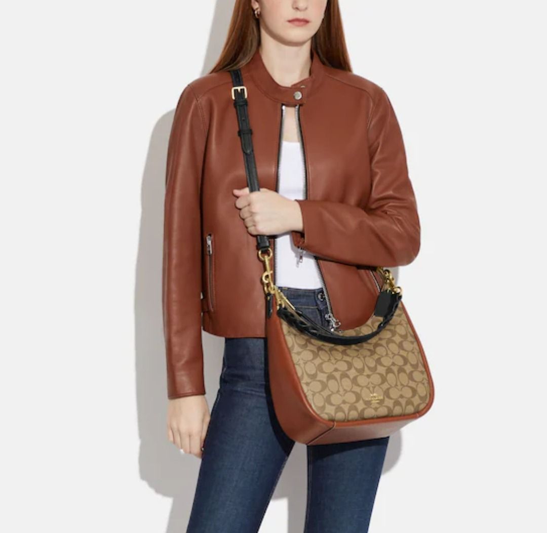 Coach sutton hobo in colorblock on sale