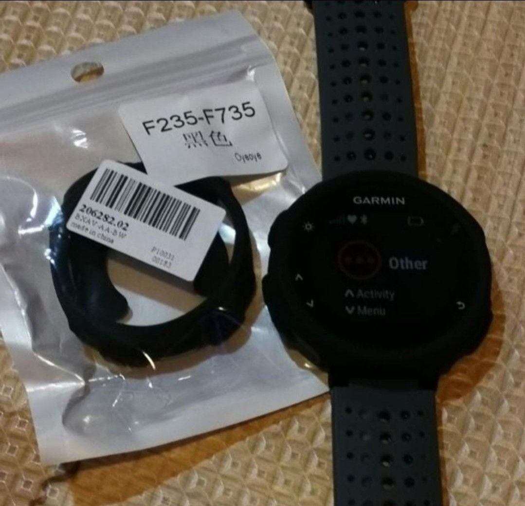 New Garmin Forerunner 235 735XT Silicone Black Cover Mobile