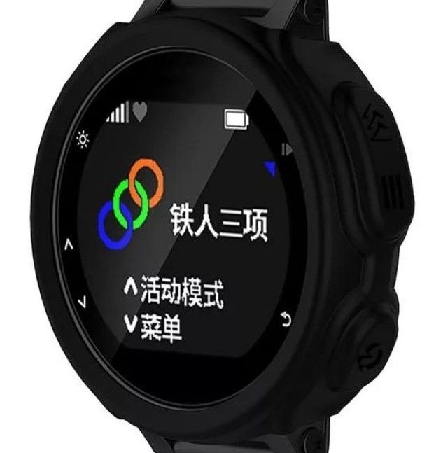 New Garmin Forerunner 235 735XT Silicone Black Cover Mobile