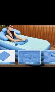 NEW IN BOX - PORTABLE HYDRO / INFLATABLE RECOVERY POOL with foot pump