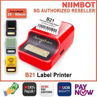 Niimbot B21 Wireless Bluetooth Thermal Label Printer[Limited time offer]
