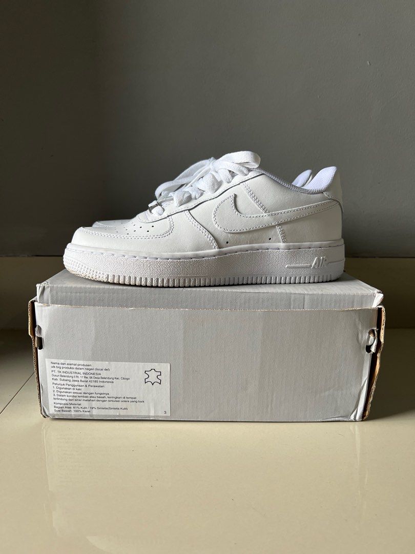 Nike air force 1 white 5.5 Clearance