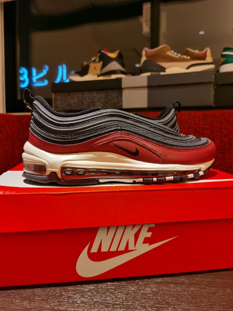 Nike air max merah maroon clearance