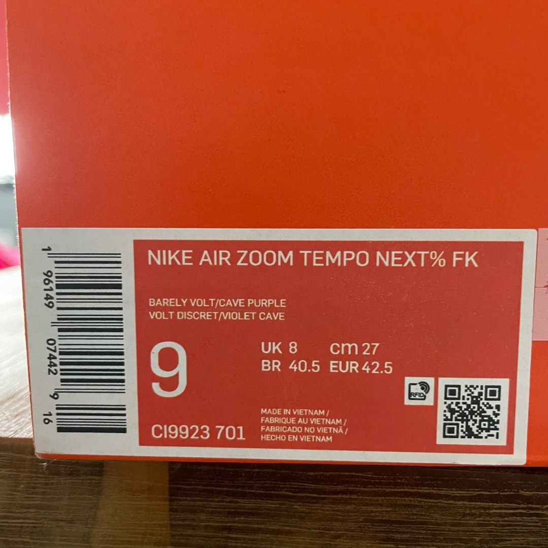 mens nike air zoom tempo